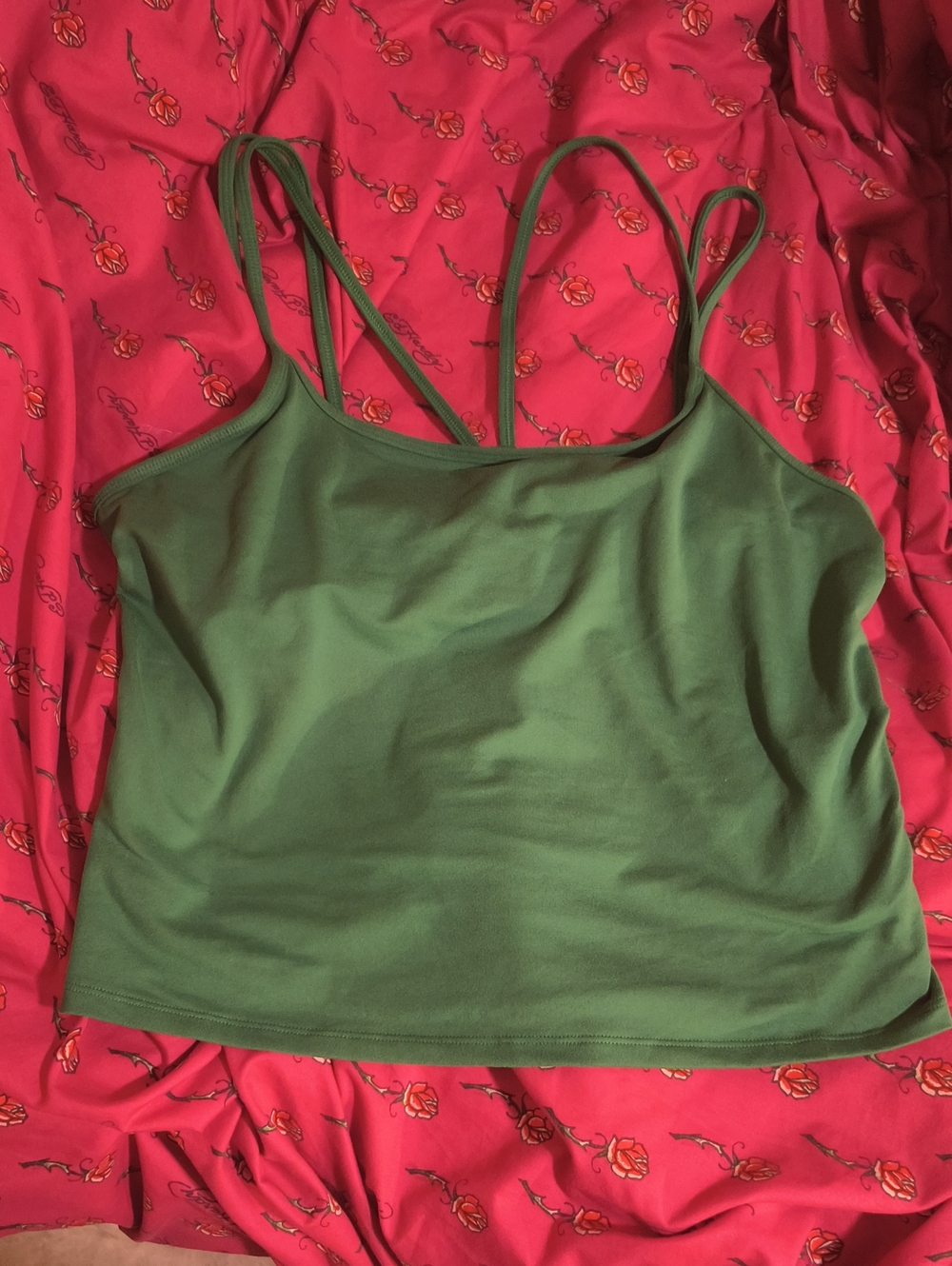 Under Armor XL Green Women's Strappy Cami Tank  Top